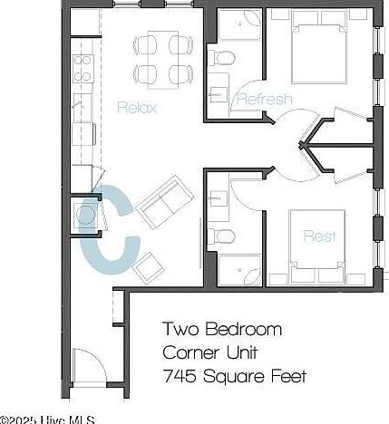2nd image of 1124 Castle St #C