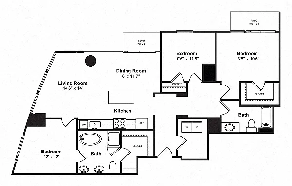 Floor plan C1