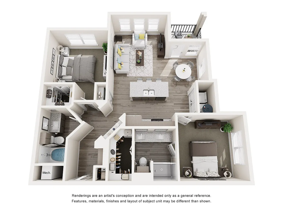 Floor plan B3