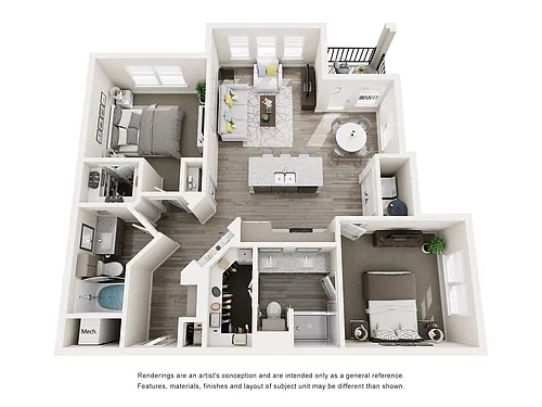 Floor plan B3
