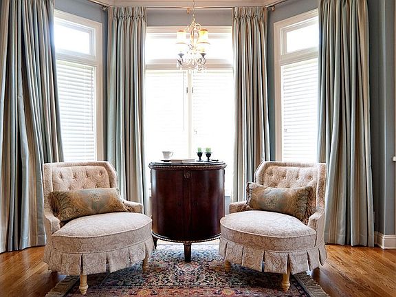 Curl up with a good book in front of the bay window