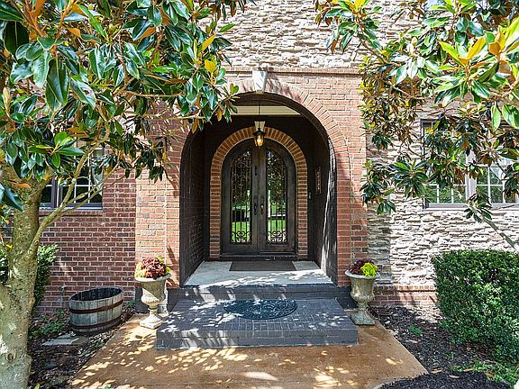 bronze entry w hinged glass