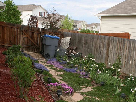 Side yard path