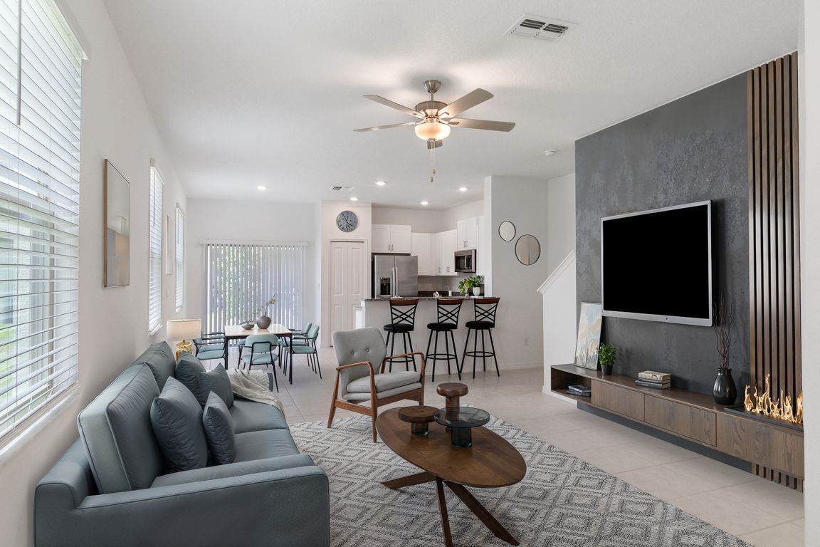 Living Area - Virtually Staged