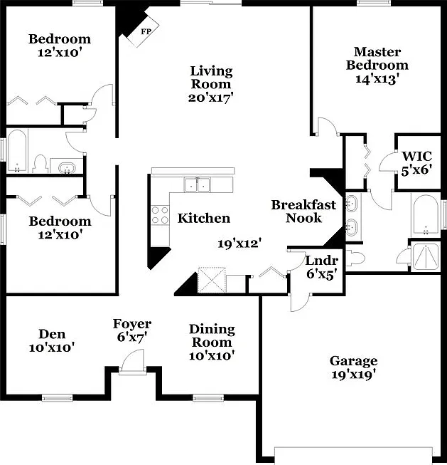 3 bed, 2.0 bath, 1722 sqft, $2,040 — Photo 2