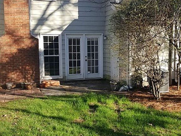 Natural area in back