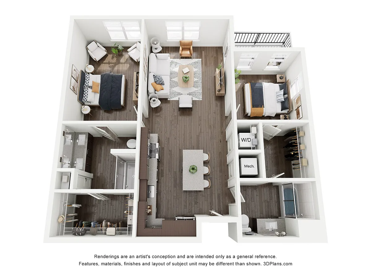 Floor plan B1