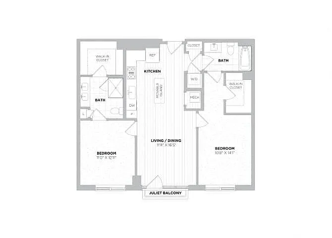 Floor plan Dylan 2A.4