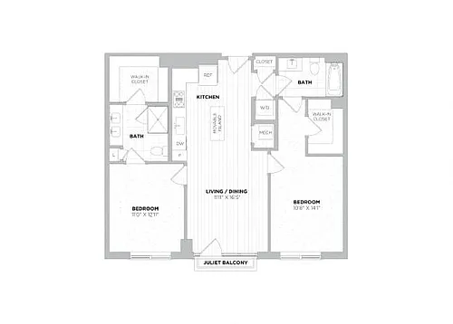 Floor plan Dylan 2A.4
