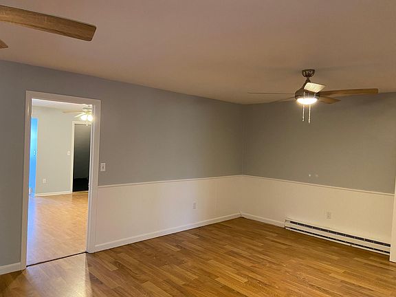 empty living room/dining room