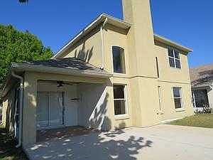 Rear of home