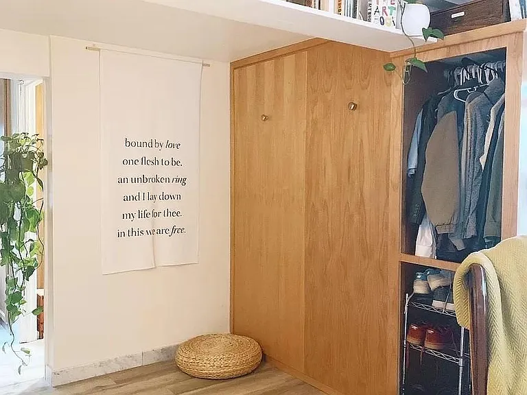 Murphy bed, custom made very nice