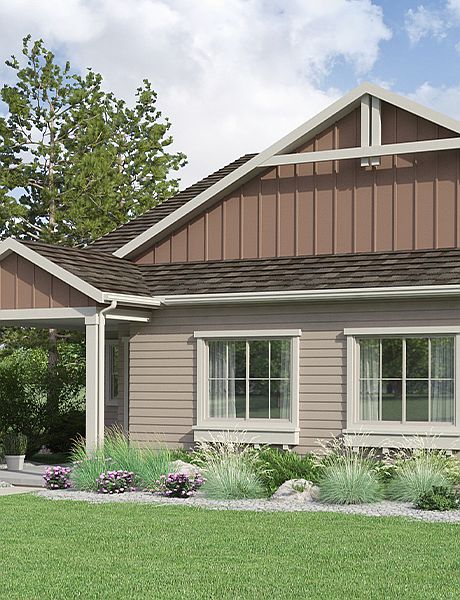 Villa One Elevation A at Brighton Crossings in Brighton, CO
