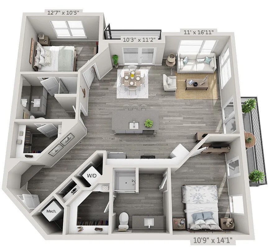 Floor plan B4-2
