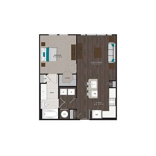 Floor plan A1