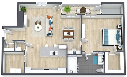 Floor plan Camden