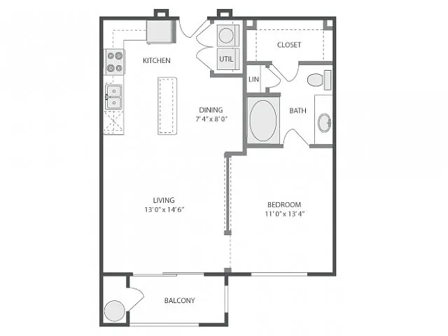 Floor plan Curtis