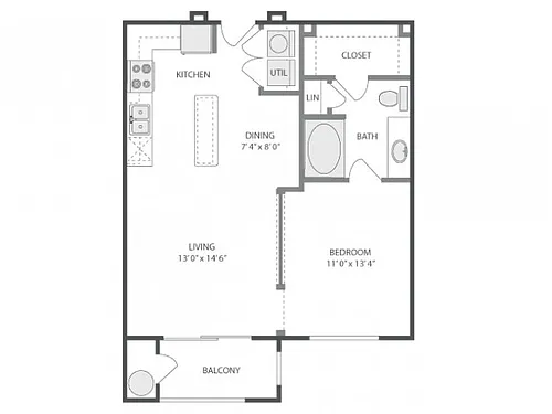 Floor plan Curtis