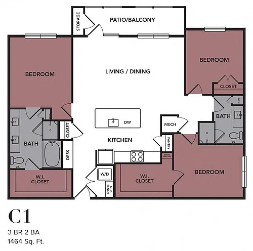 Floor plan C1