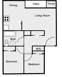 Floor plan 2X1