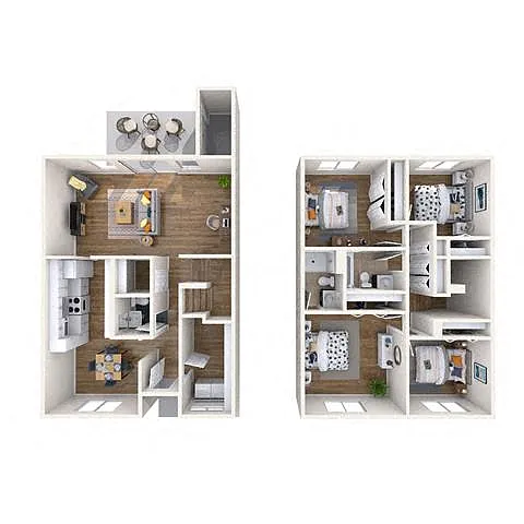 Floor plan Maile - Townhome