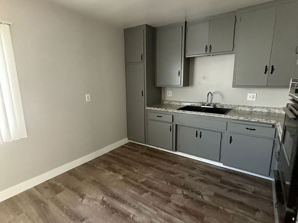 Newly painted kitchen.