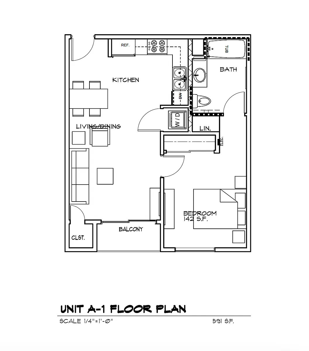 Floor plan A1