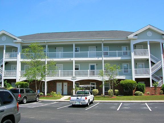 View from parking lot.