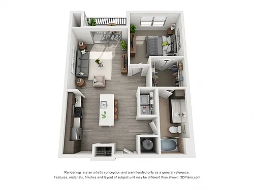 Floor plan 1C
