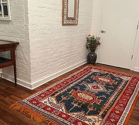 Foyer and door to bonus room