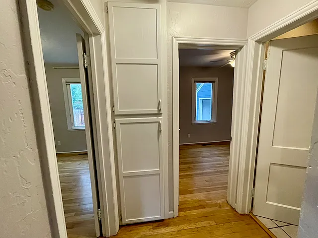 upstairs linen closet