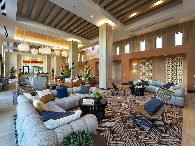 Relax and socialize in our luxurious clubroom, where comfort and style create the perfect atmosphere for any occasion.