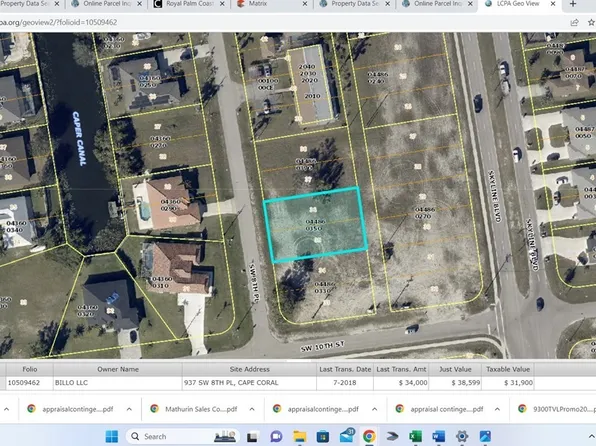 937 SW 8th Pl, Cape Coral, FL 33991