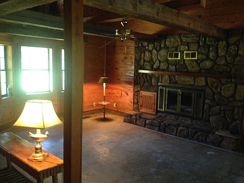 Great room from entry to kitchen