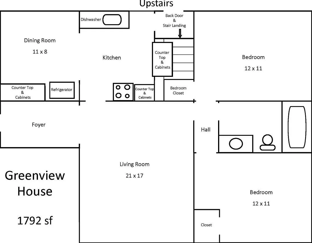3 bed, 2.0 bath, 1792 sqft, $2,375 — Photo 1