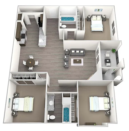 Floor plan Del Mar