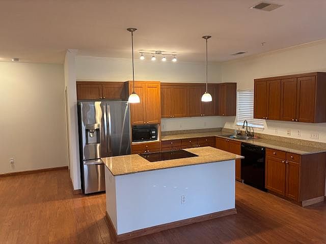 Open concept kitchen