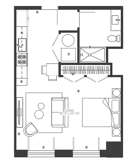 Floor plan S4