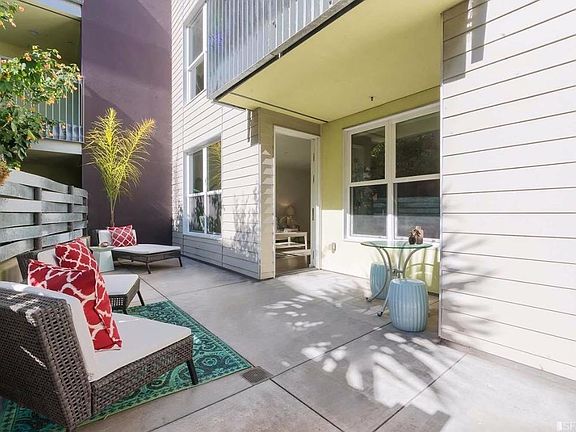 Private patio