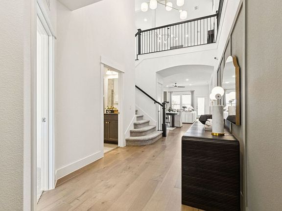 Welcoming entry into home