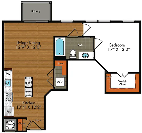 Floor plan A02