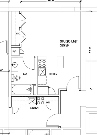 Explore this chic 325 sq ft studio, perfect for smart and stylish living. Explore this chic 325 sq ft studio, perfect for smart and stylish living.