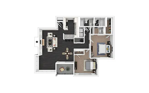 Floor plan The Perkins Premium