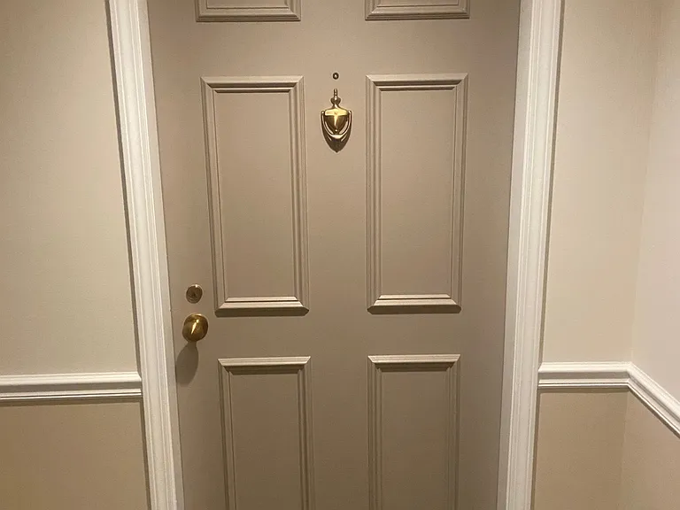 A view fo your Front door in the hallway