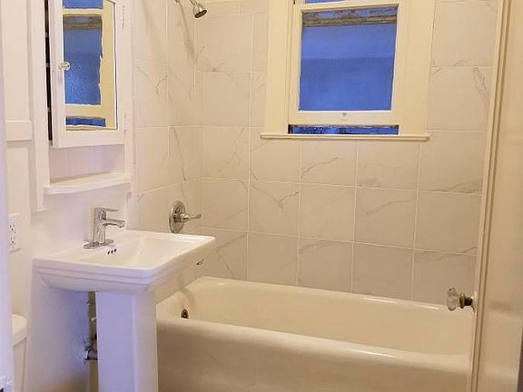 newly renovated bathroom