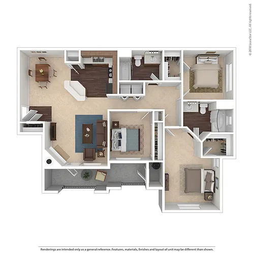 Floor plan Columbia