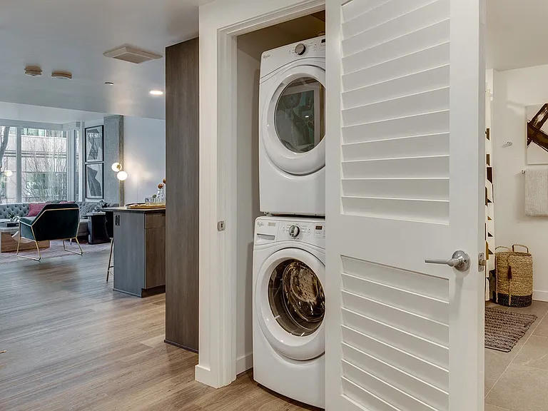 Full-Size Washer and Dryer in Every Apartment