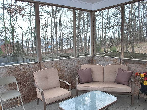 Covered and screened deck