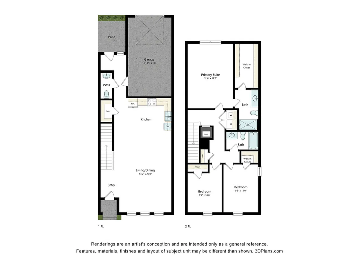 Floor plan Rosemary