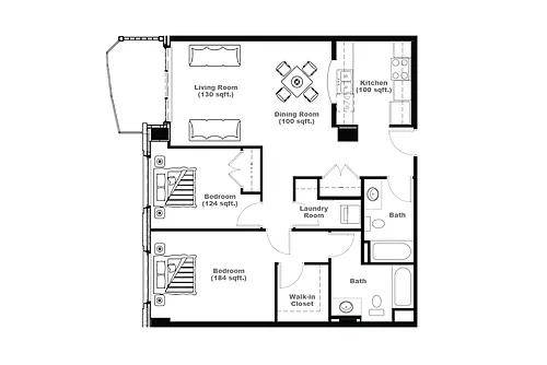 Floor plan 115